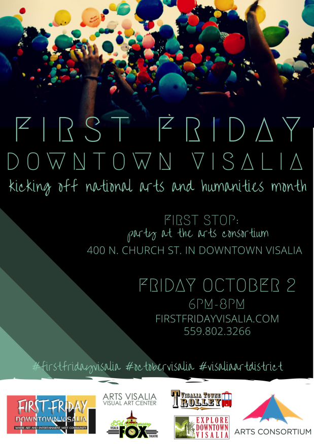 First Friday October Poster